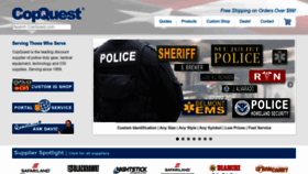 What Copquest.com website looked like in 2023 (1 year ago)
