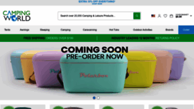 What Campingworld.co.uk website looked like in 2023 (2 years ago)