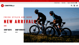 What Castelli-cycling.com website looked like in 2023 (1 year ago)