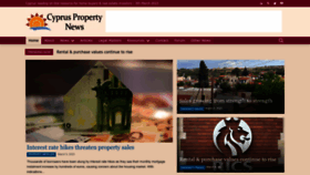 What Cyprus-property-buyers.com website looked like in 2023 (1 year ago)