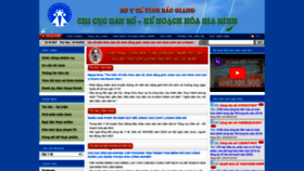 What Chicucdansobacgiang.com website looked like in 2023 (1 year ago)