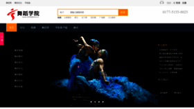 What Chinadance.cn website looked like in 2023 (1 year ago)