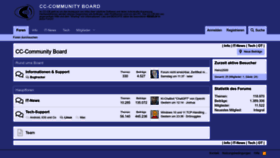 What Cc-community.net website looked like in 2023 (1 year ago)
