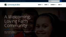 What Cofchrist.org website looked like in 2023 (2 years ago)
