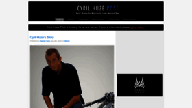 What Cyrilhuzeblog.com website looked like in 2023 (1 year ago)