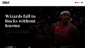 What Csnwashington.com website looked like in 2023 (2 years ago)