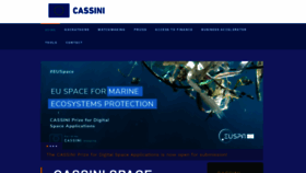 What Cassini.eu website looked like in 2023 (1 year ago)