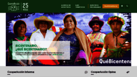 What Cooperaccion.org.pe website looked like in 2023 (1 year ago)