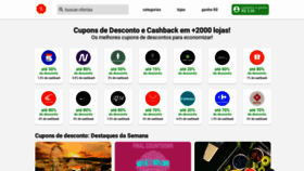 What Cuponeria.com.br website looked like in 2023 (1 year ago)