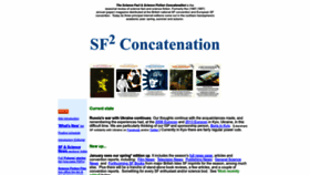What Concatenation.org website looked like in 2023 (1 year ago)