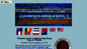 What Combinedops.com website looked like in 2023 (1 year ago)