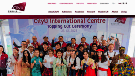 What Cityu.edu.hk website looked like in 2023 (1 year ago)