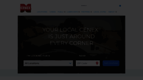 What Cenex.com website looked like in 2023 (1 year ago)