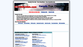 What Canetads.com website looked like in 2023 (1 year ago)