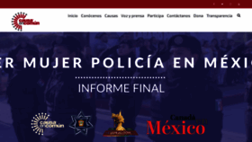 What Causaencomun.org.mx website looked like in 2023 (1 year ago)