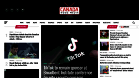 What Canadanewsmedia.ca website looked like in 2023 (1 year ago)