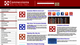 What Connexions.org website looked like in 2023 (2 years ago)