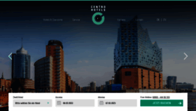 What Centro-hotels.de website looked like in 2023 (1 year ago)