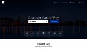 What Cardiffbay.co.uk website looked like in 2023 (1 year ago)