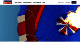 What Cameronballoons.co.uk website looked like in 2023 (1 year ago)