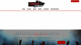 What Capitalcitytickets.com website looked like in 2023 (1 year ago)