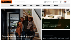What Cando.eu website looked like in 2023 (3 years ago)