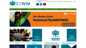 What Ciwm.co.uk website looked like in 2023 (1 year ago)