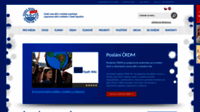 What Crdm.cz website looked like in 2023 (1 year ago)