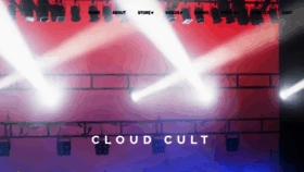 What Cloudcult.com website looked like in 2023 (1 year ago)