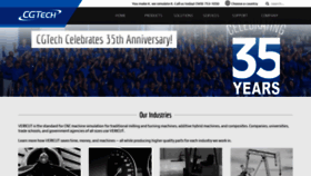 What Cgtech.com website looked like in 2023 (1 year ago)