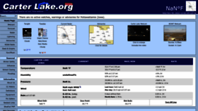What Carterlake.org website looked like in 2023 (1 year ago)