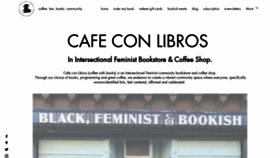 What Cafeconlibrosbk.com website looked like in 2023 (1 year ago)