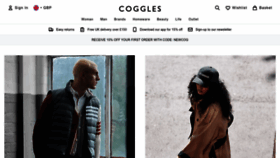 What Coggles.com website looked like in 2023 (1 year ago)