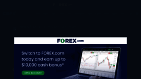 What Cashbackforex.com website looked like in 2023 (1 year ago)