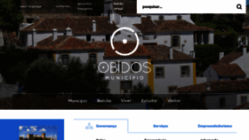 What Cm-obidos.pt website looked like in 2023 (1 year ago)