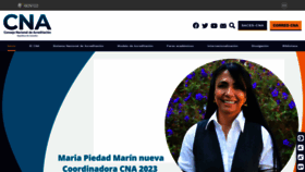 What Cna.gov.co website looked like in 2023 (2 years ago)