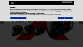 What Caberg.it website looked like in 2023 (1 year ago)