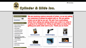 What Cylinder-slide.com website looked like in 2023 (1 year ago)