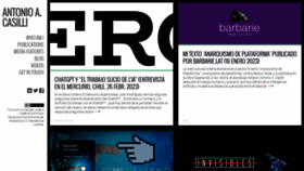 What Casilli.fr website looked like in 2023 (3 years ago)
