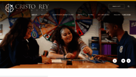 What Cristoreynetwork.org website looked like in 2023 (2 years ago)