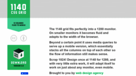 What Cssgrid.net website looked like in 2023 (2 years ago)