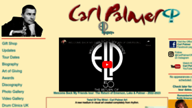 What Carlpalmer.com website looked like in 2023 (1 year ago)