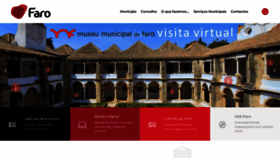 What Cm-faro.pt website looked like in 2023 (1 year ago)