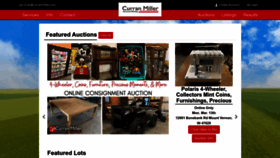 What Curranmiller.com website looked like in 2023 (1 year ago)