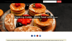 What Cooking-guide.com website looked like in 2023 (1 year ago)
