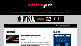 What Citizenjazz.com website looked like in 2023 (1 year ago)