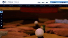What Cbury.org website looked like in 2023 (2 years ago)
