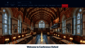 What Conference-oxford.com website looked like in 2023 (1 year ago)