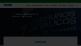 What Carburos.com website looked like in 2023 (1 year ago)