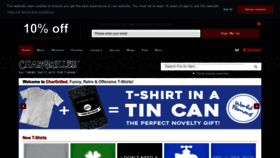 What Chargrilled.co.uk website looked like in 2023 (2 years ago)